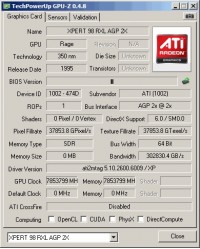 ATi Rage XL GPU-Z