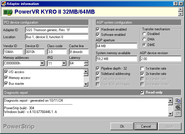 Hercules 3D Prophet 4800 TV-OUT 64MB [Powerstrip]