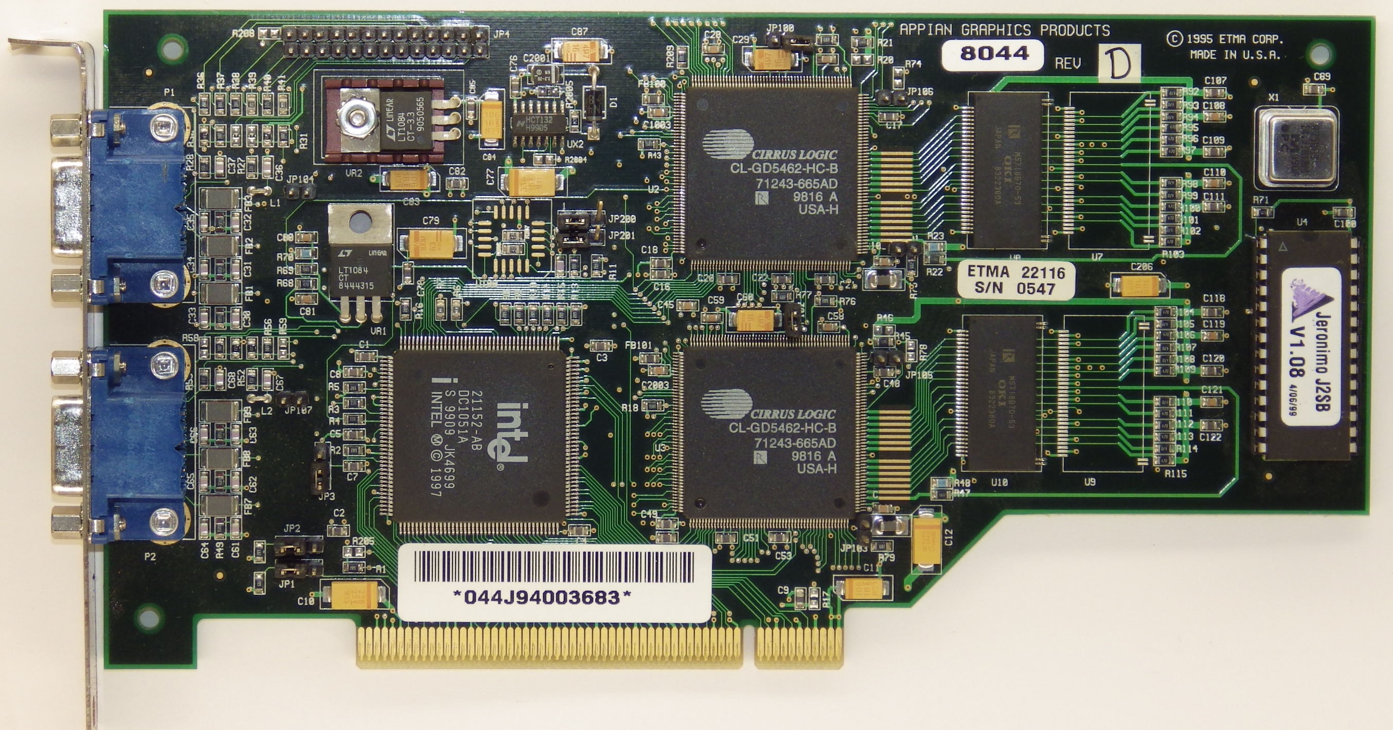 Appian Graphics Jeronimo J2SB