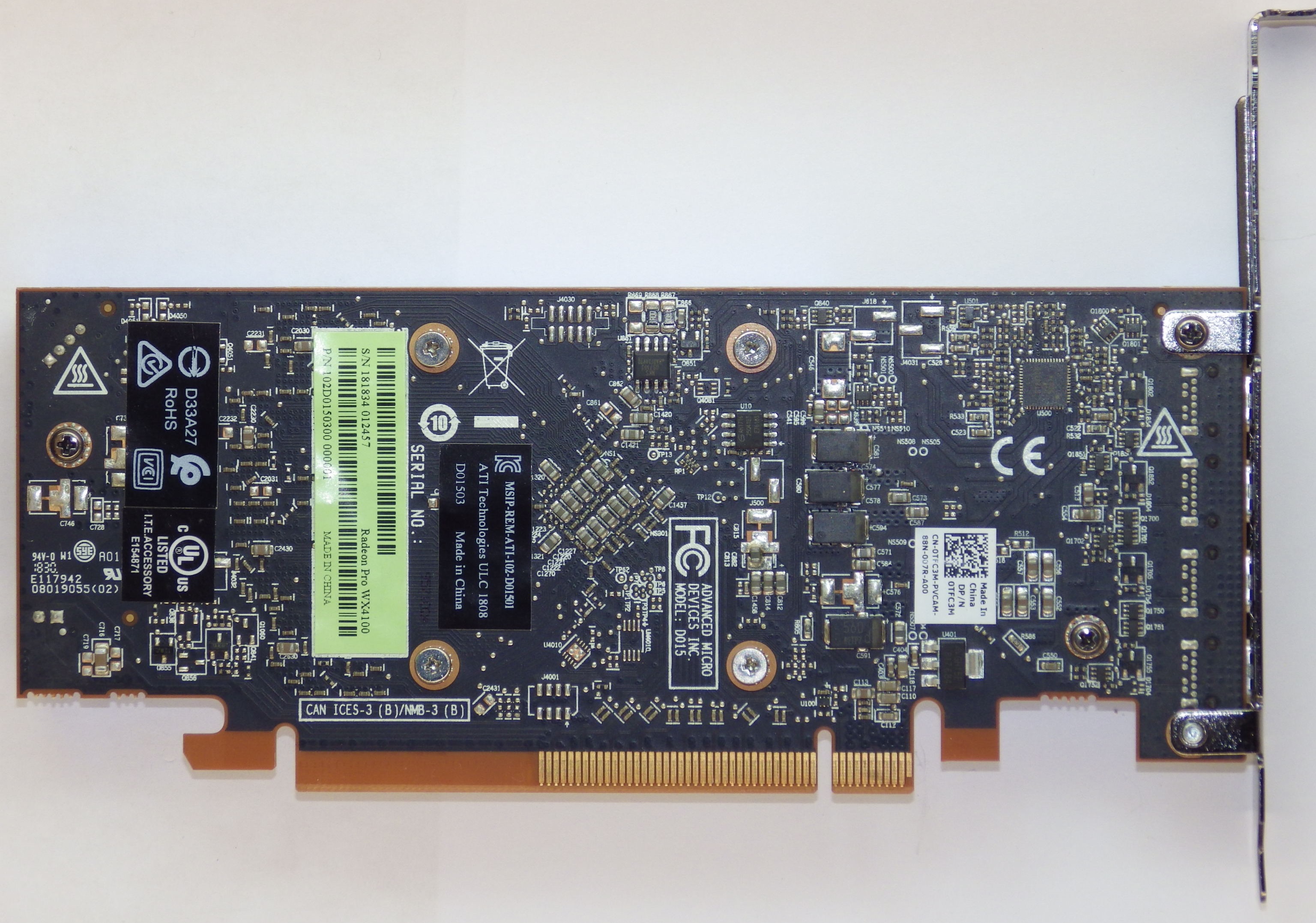 AMD Radeon Pro WX 4100