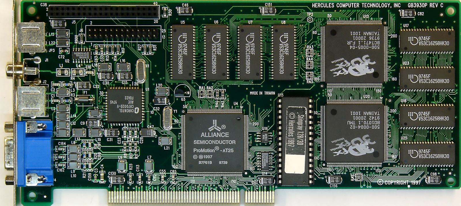 (463) Hercules Stingray 128/3D GB3930P rev.C