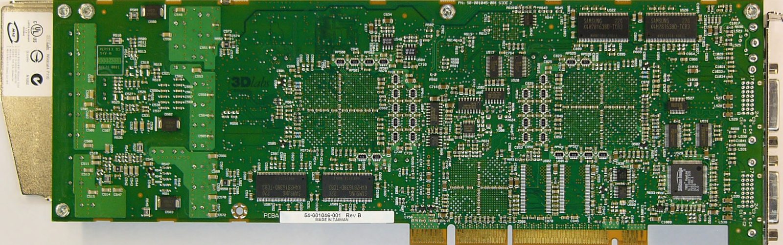 (10) 3Dlabs Wildcat4 7110