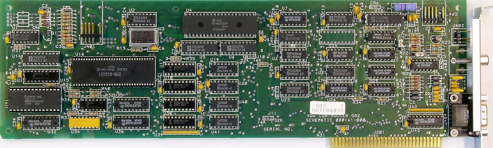 (428) Compaq VDU Controller GA2
