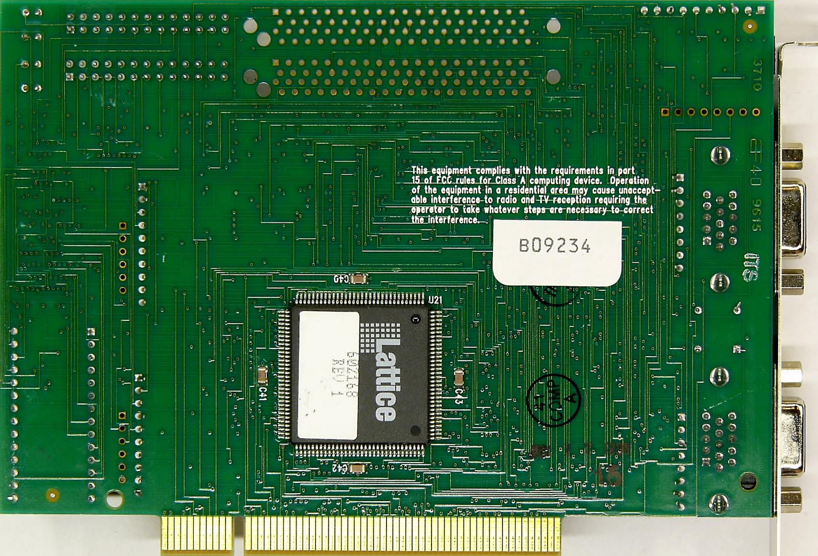 (501) Colorgraphic Comunications corp. Pro Lightning V+ PCI