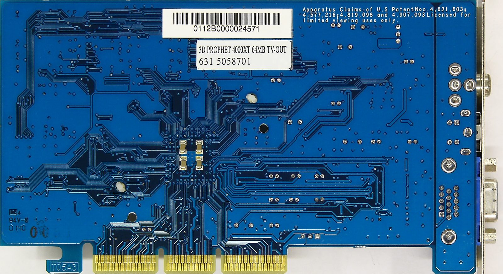 (511) Hercules 3D PROPHET 4000XT 64MB