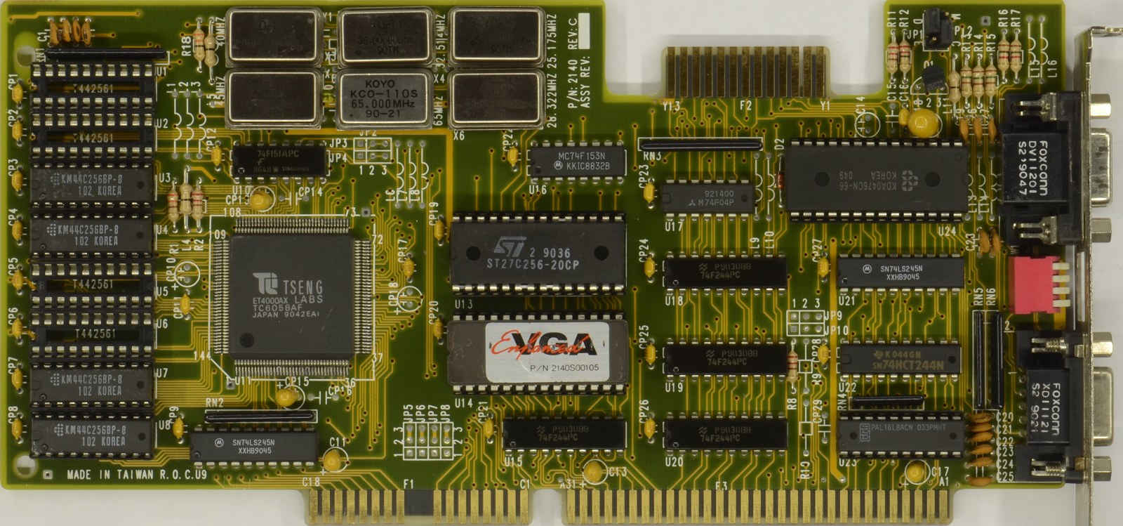 (845) ENHANCED VGA p.n.2140 rev.C