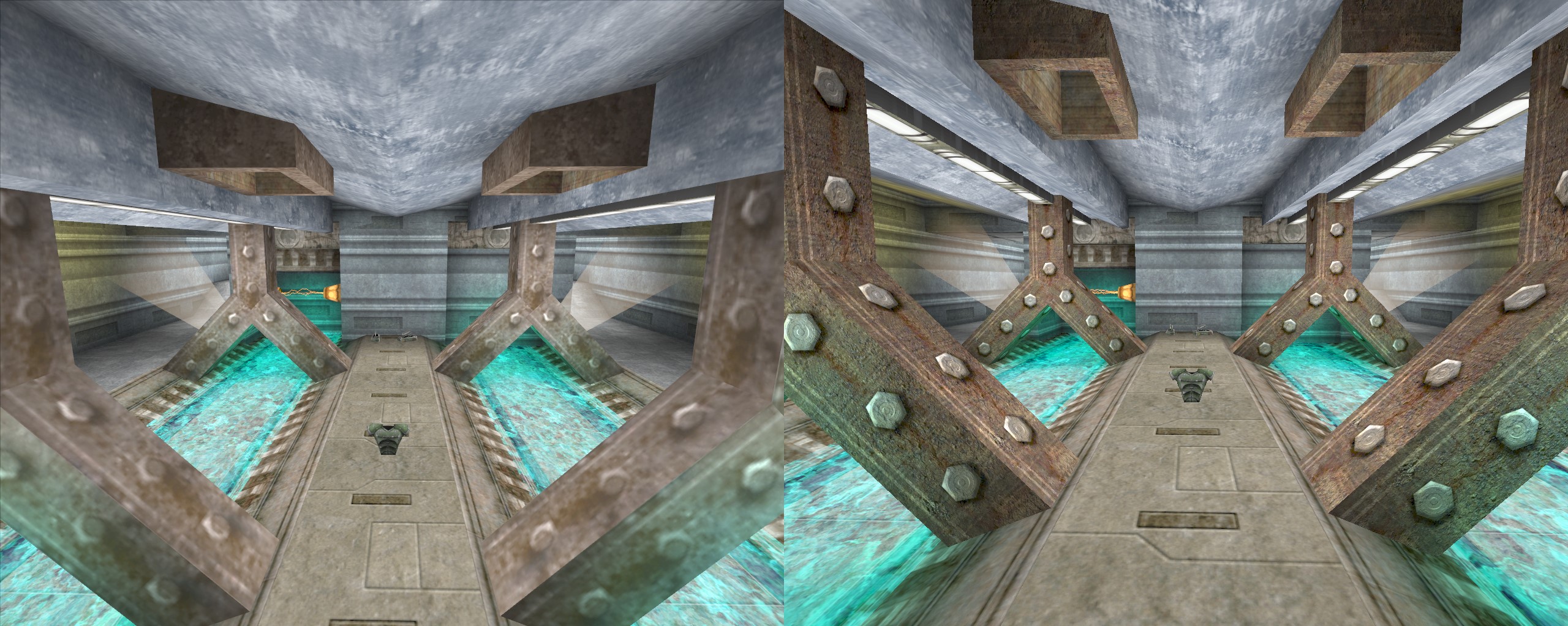 Unreal Tournament S3TC texture pack compare shot