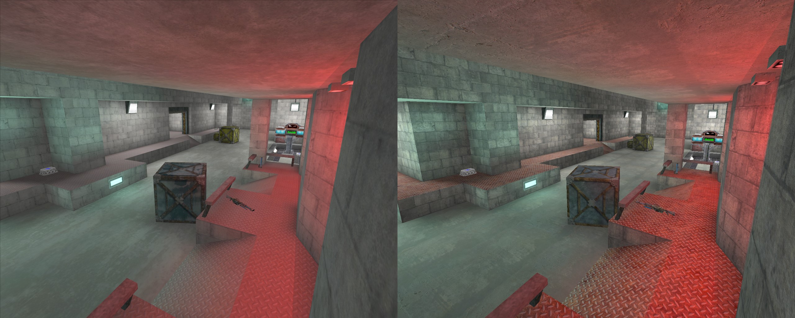 Unreal Tournament S3TC texture pack compare shot