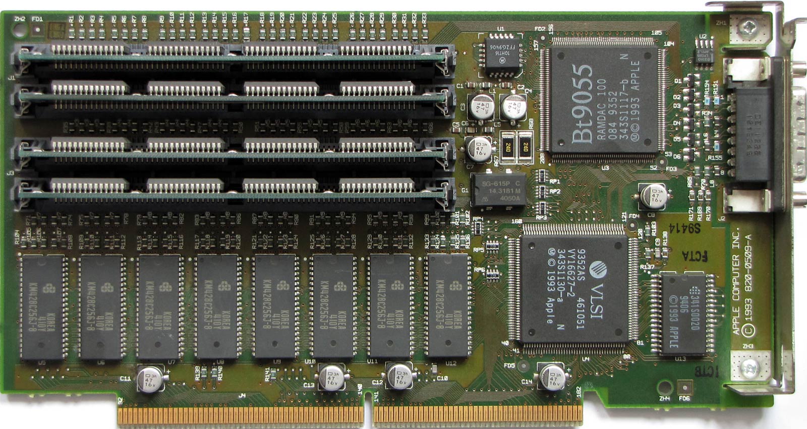 Macintosh 8100 VRAM expansion card
