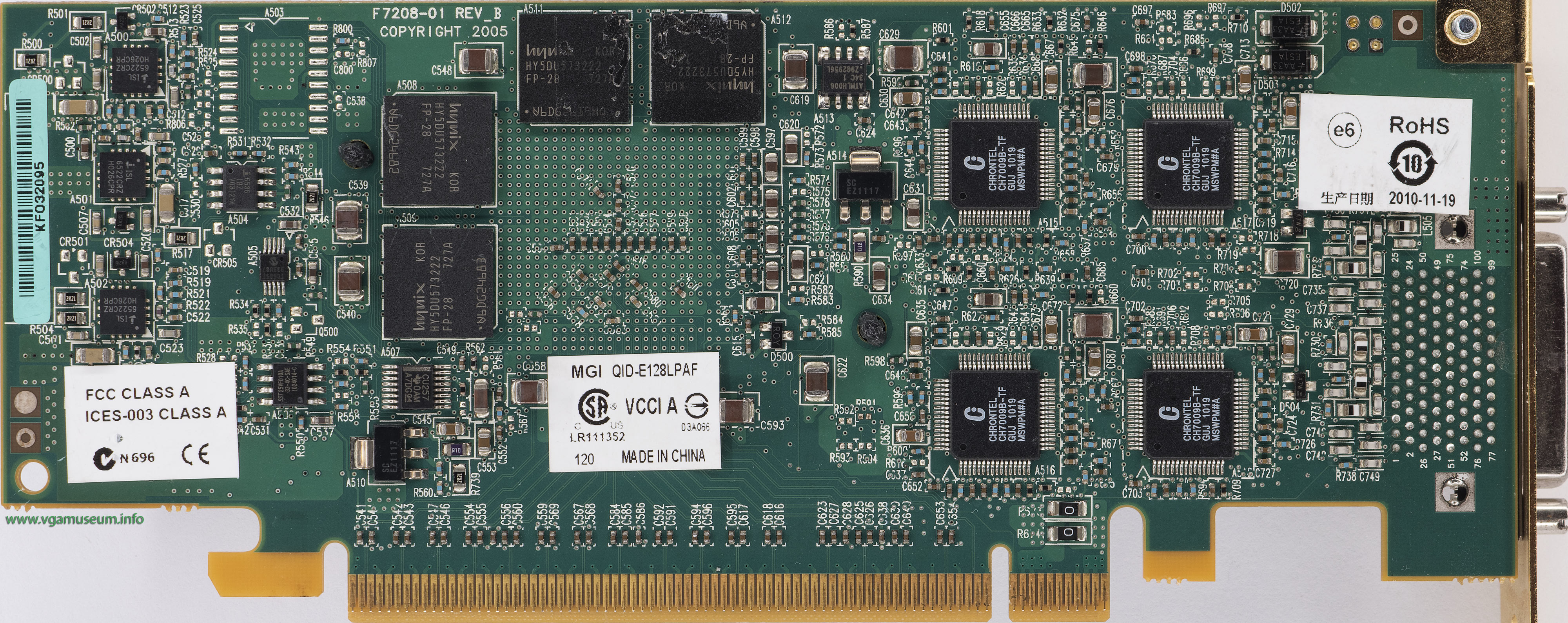 Matrox QID LP PCIe
