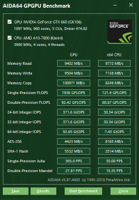 GeForce GTX 660 GPGPU