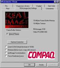 Alpha driver settings