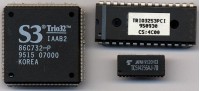S3 Trio32 chips