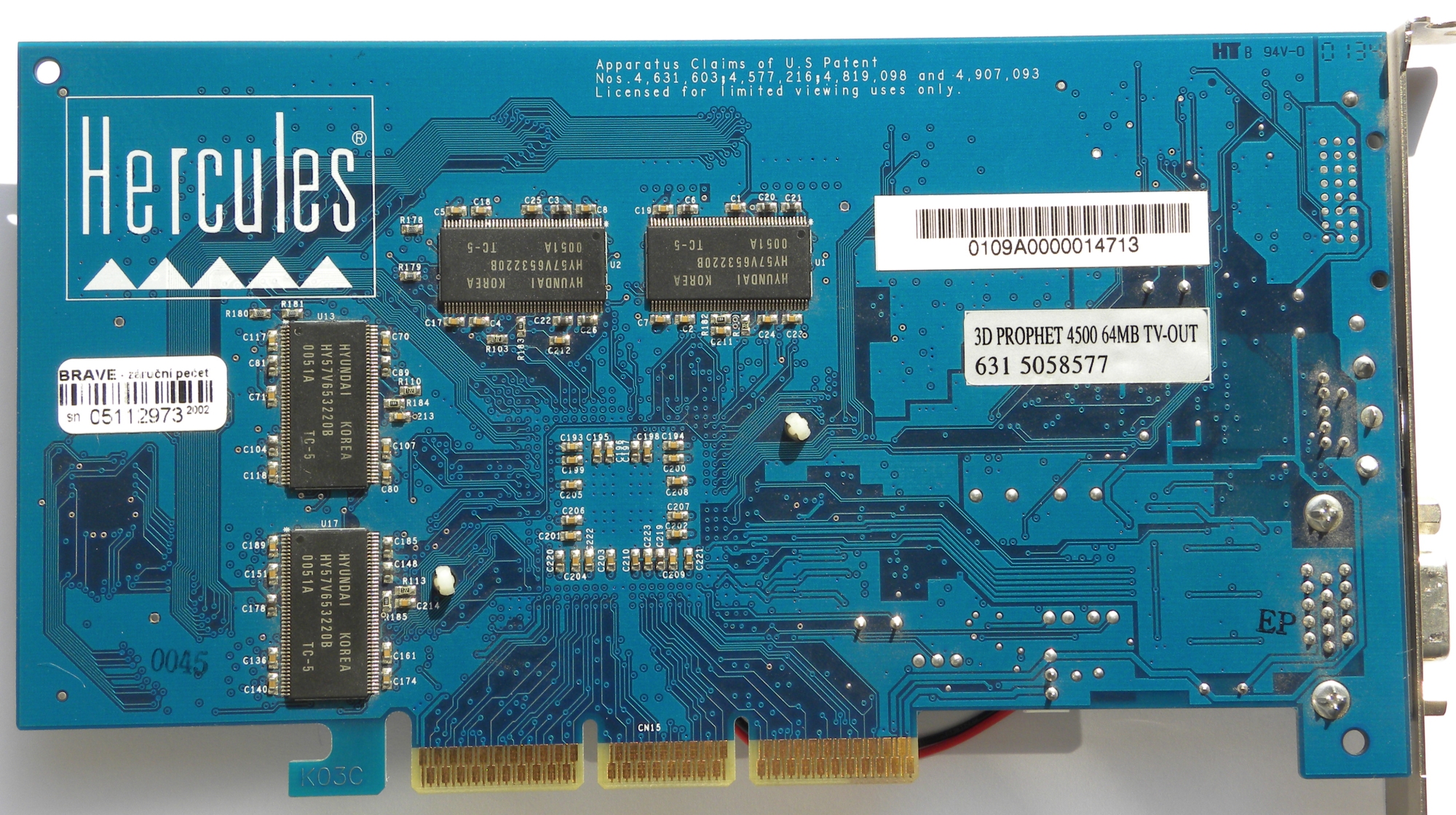 Hercules 3D Prophet 4500 64MB