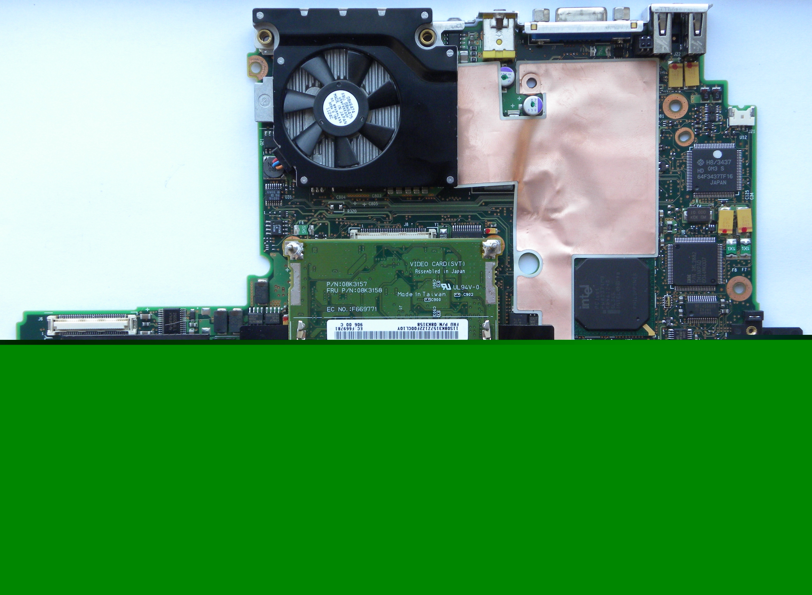 IBM TransNote motherboard